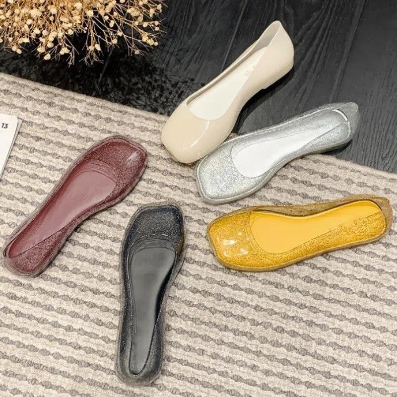 Ballerine trasparent gummy