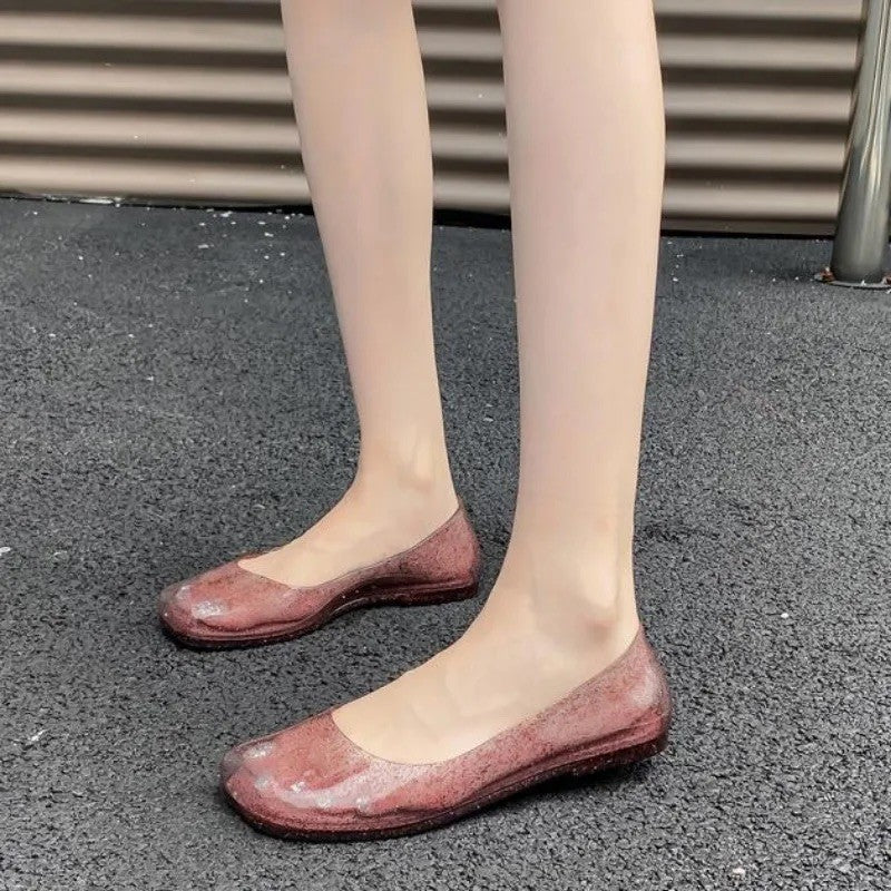 Ballerine trasparent gummy