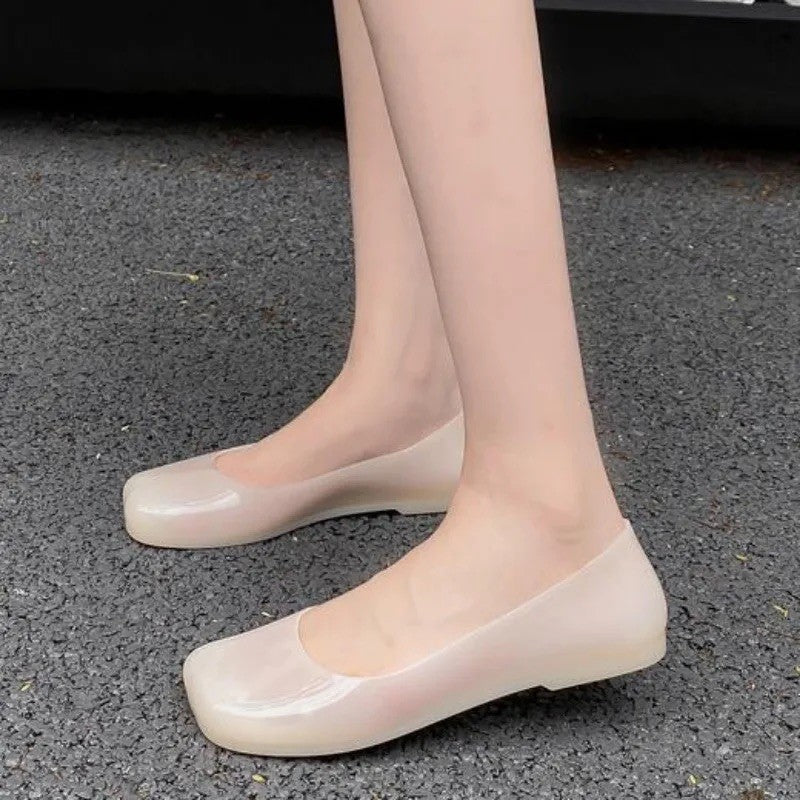 Ballerine trasparent gummy