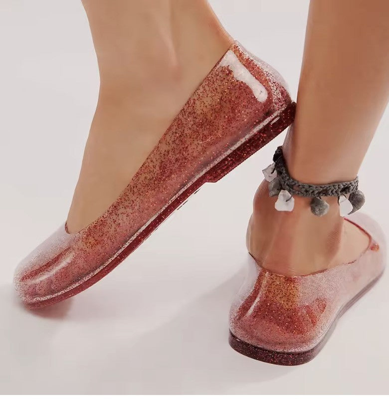 Ballerine trasparent gummy