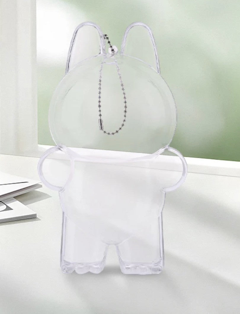 Custodia trasparente proteggi Labubu