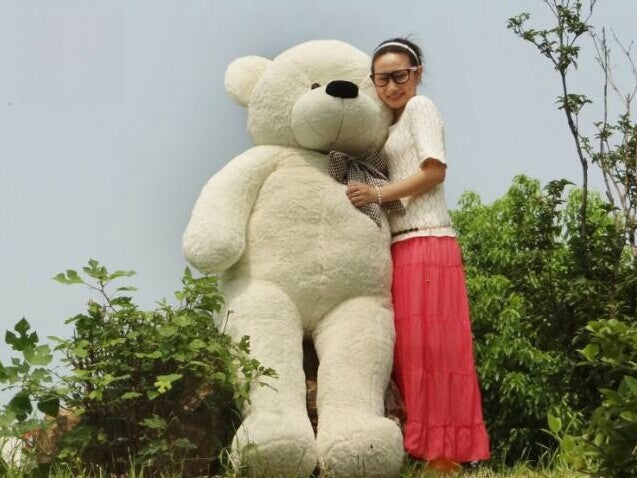 Teddy Bear 180 cm Marrone chiaro vista frontale | Dream Shop