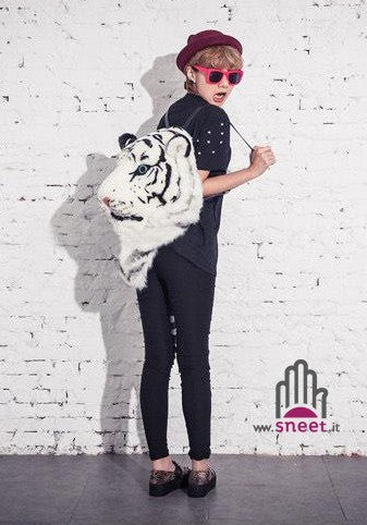 Zaino Tiger - dettaglio muso tigre | Dream Shop