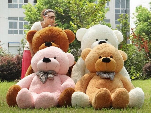 Teddy Bear 180 cm Bianco vista laterale | Dream Shop