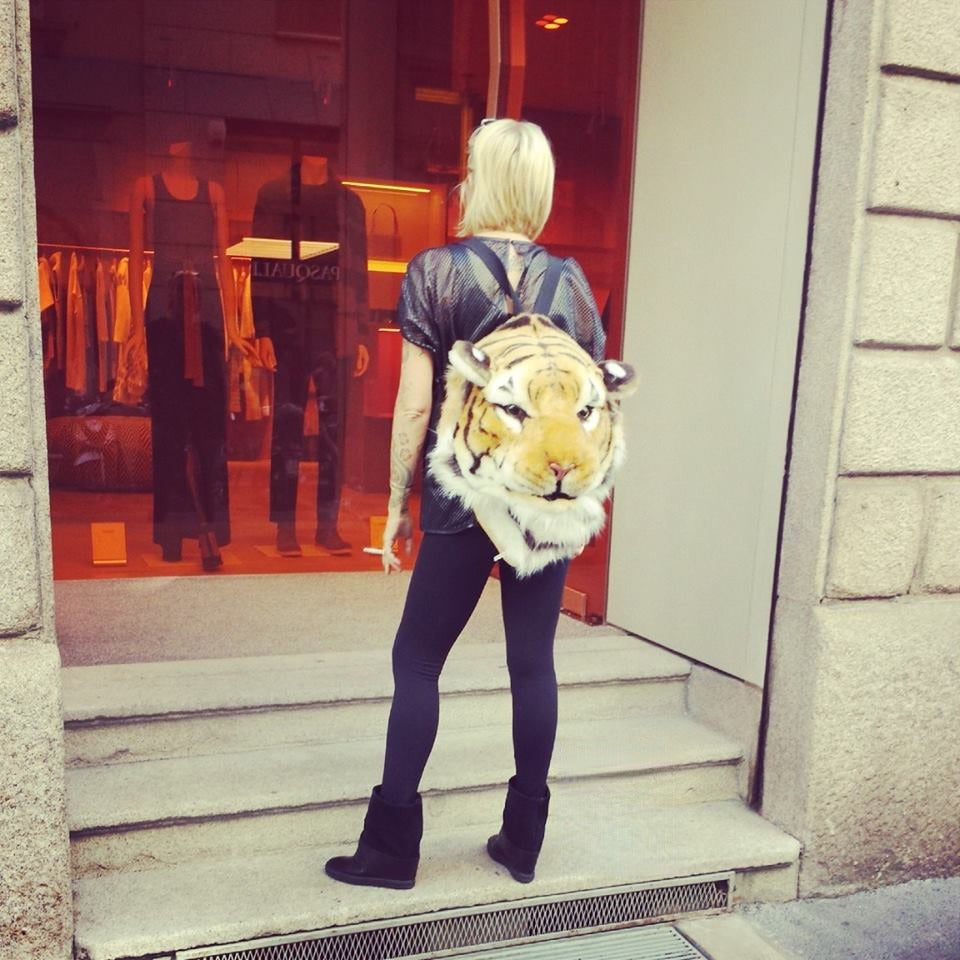 Zaino Tiger vista laterale | Dream Shop