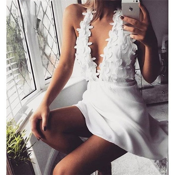 Vanjlla Dress — indossata modella laterale | Dream Shop