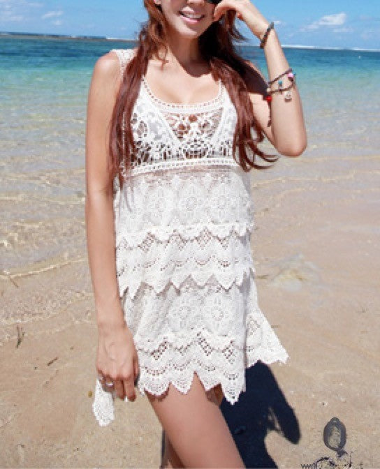 Beach Dress vista posteriore | Dream Shop