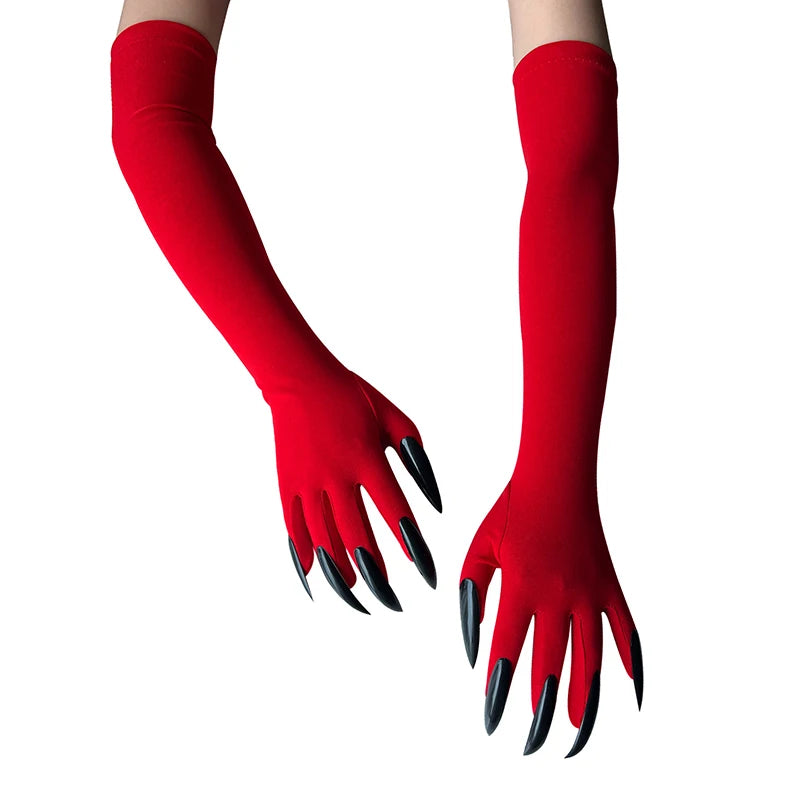 Guanti artiglio con unghie Halloween
Costume strega fantasma