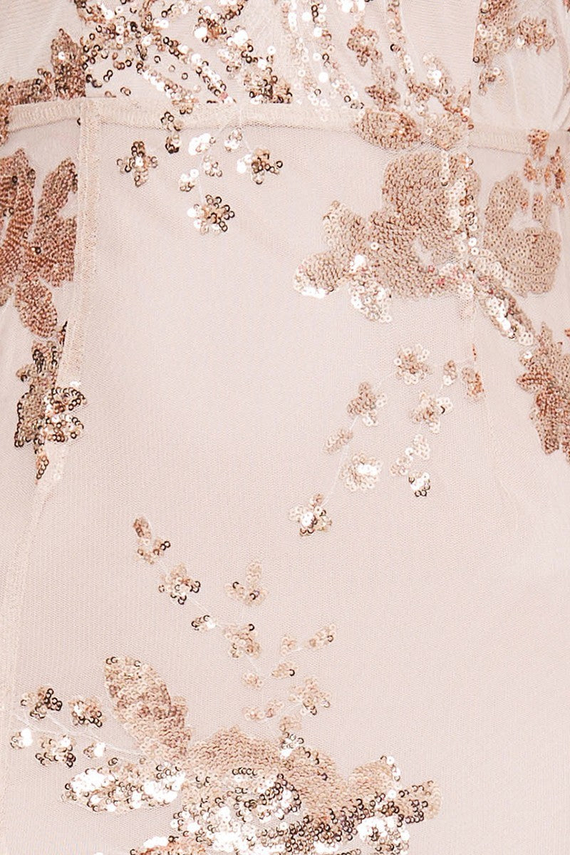 Sequinflow long dress