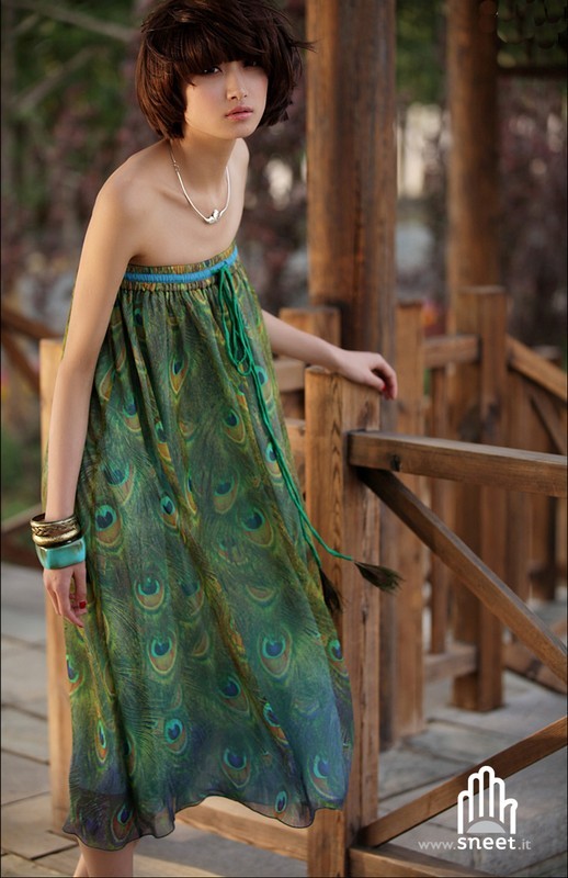 Peacock Dress