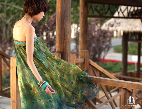 Peacock Dress