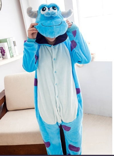 Pigiamone Monsters Co kigurumi plush Sulley full suit — Dream Shop