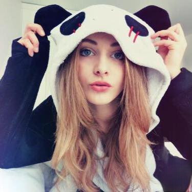 Panda onesie detail hood black spots — Dream Shop