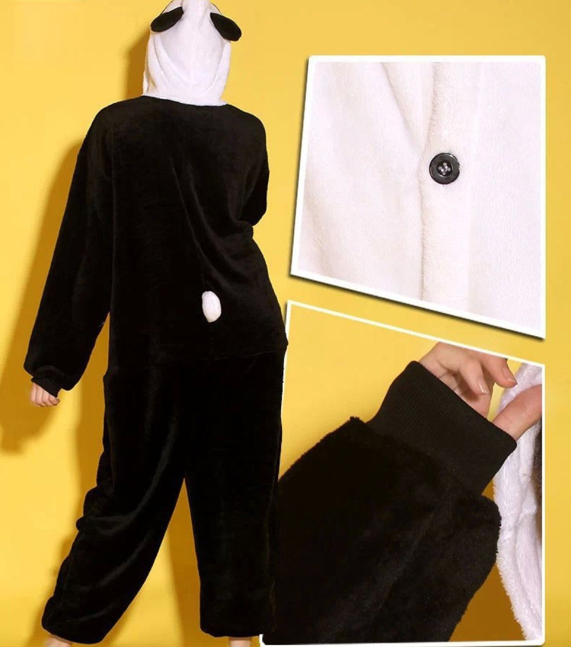 Pigiamone Panda — bottoni frontali | Dream Shop