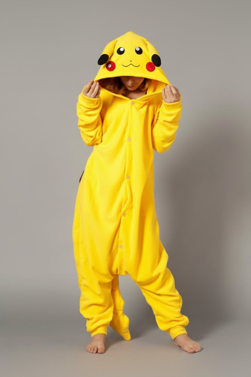 Pikachu onesie plush full suit — Dream Shop