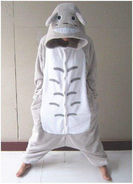 Totoro onesie hood detail — Dream Shop