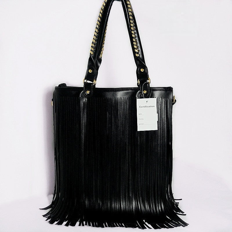 Borsa Frange Nancy Zafferano vista frontale | Dream Shop