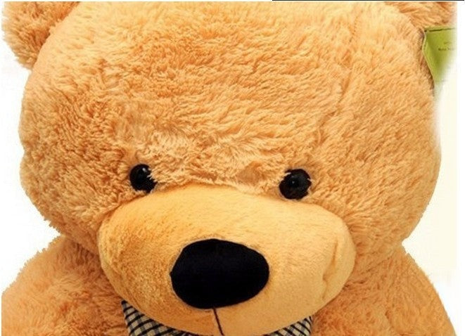 Teddy Bear 200 cm Marrone scuro vista frontale | Dream Shop