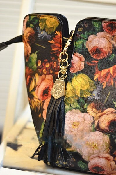 Borsa Flower - indossata look da giorno | Dream Shop
