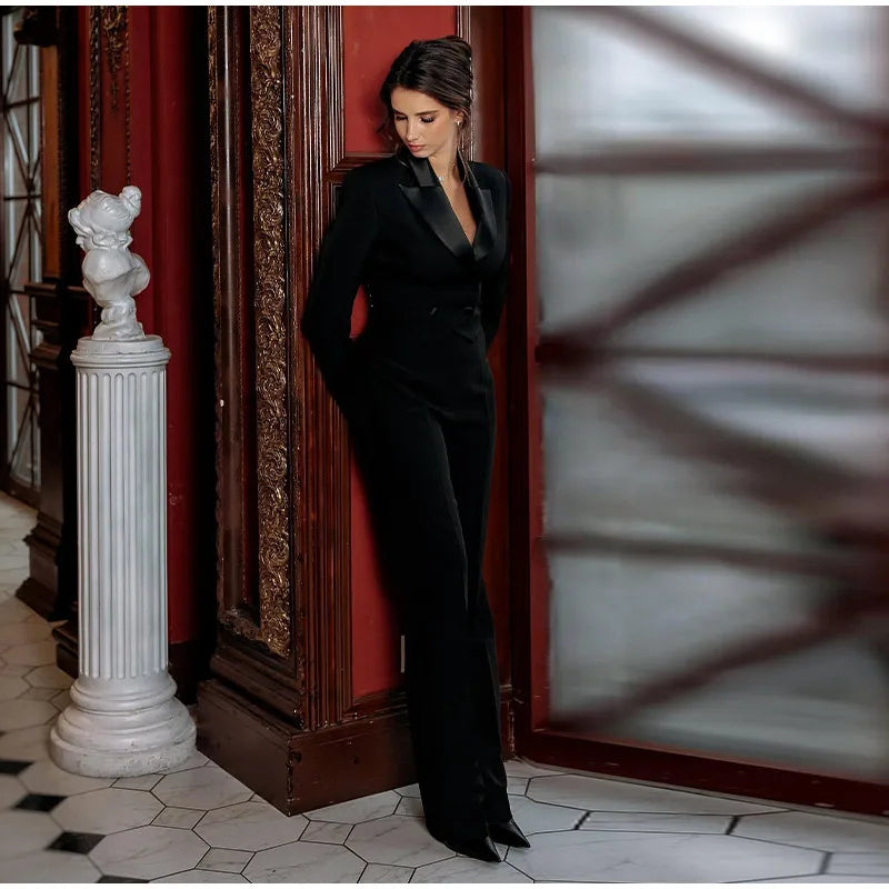 Blazer gioiello schiena nuda nero — look completo | Dream Shop