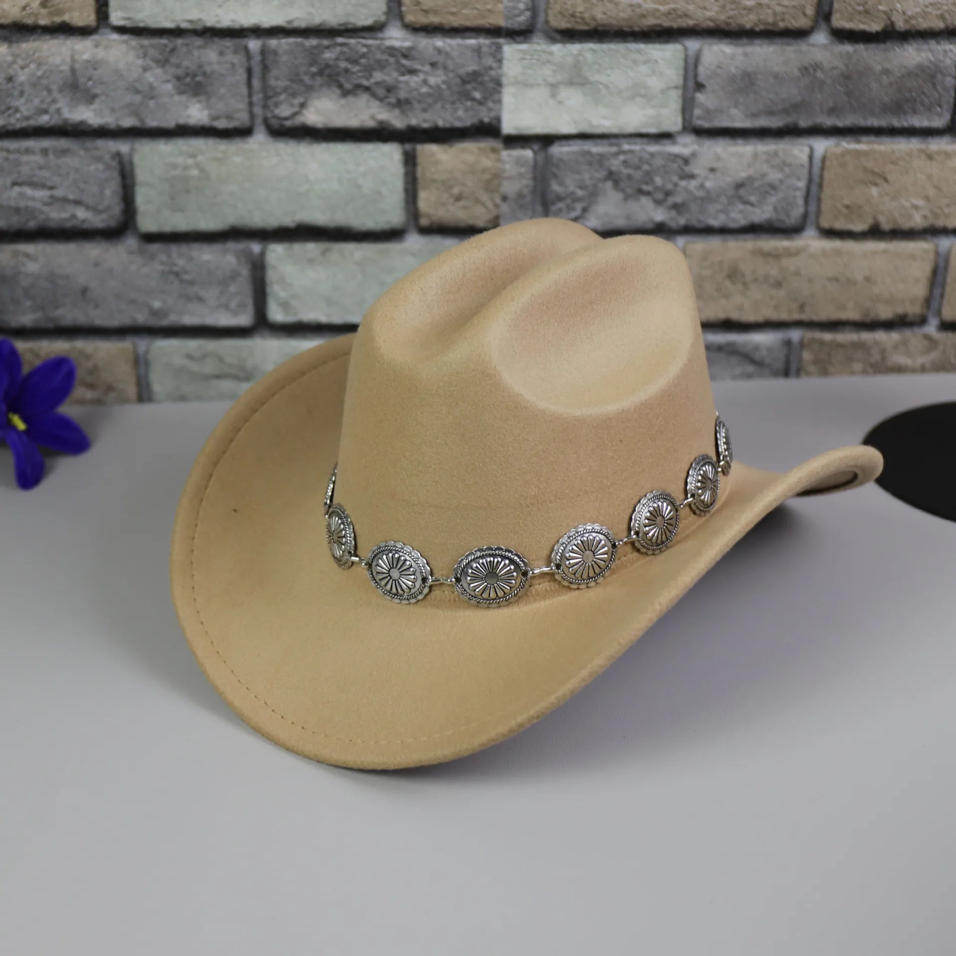 Cappello western donna luxury indossato look cowboy - Dream Shop