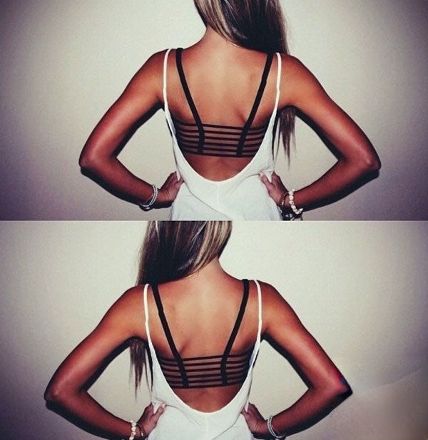 Netter crop top look sexy serata — Dream Shop