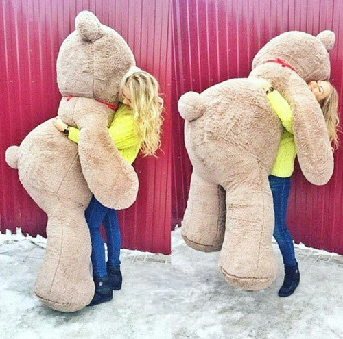 Teddy Bear 200 cm Rosa vista posteriore | Dream Shop