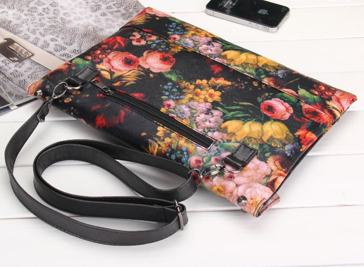 Pochette flower studs