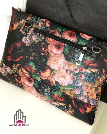 Pochette flower studs