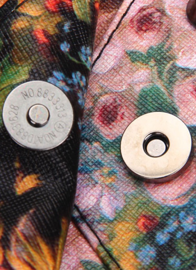 Pochette flower studs