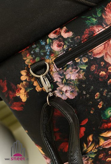 Pochette flower studs