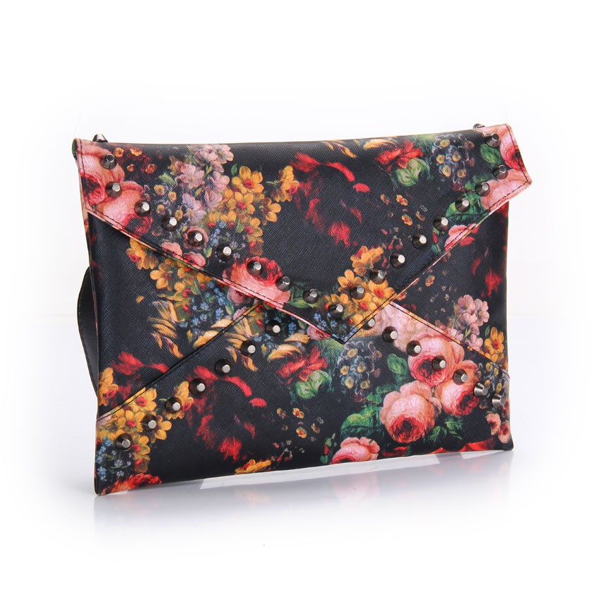 Pochette flower studs