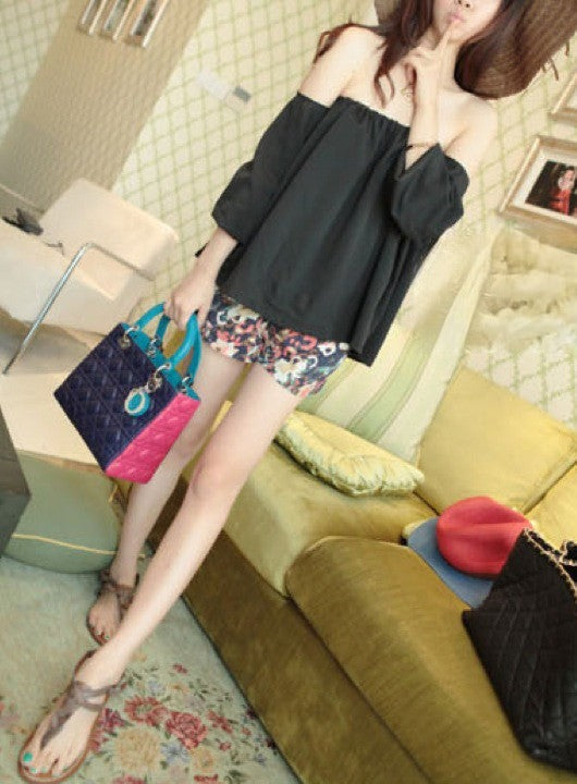 Blusa Orietta Nero da vicino | Dream Shop