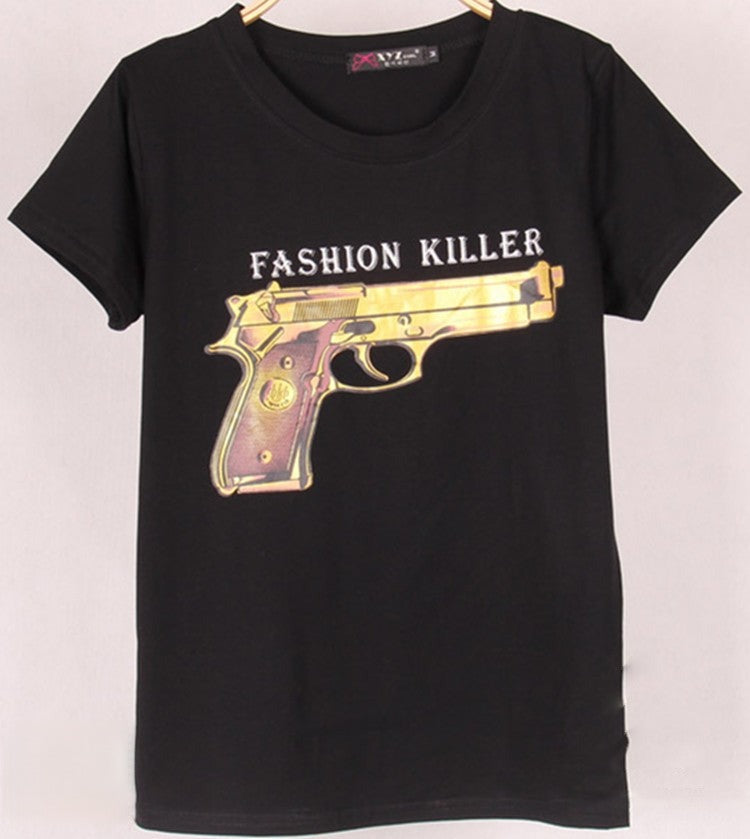 T-shirt Pistol dettaglio manica — Dream Shop