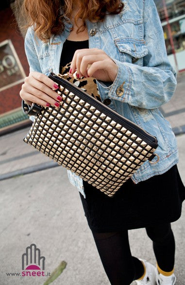 Pochette rich studs
