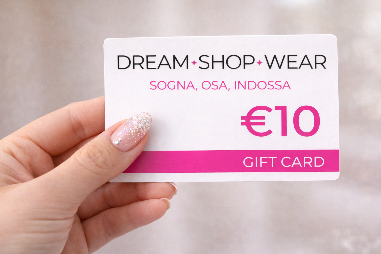 Carta Regalo Dream Shop 10 euro