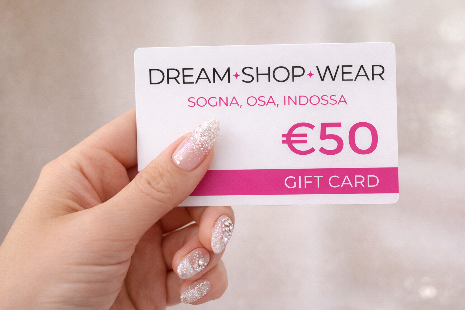 Carta Regalo Dream Shop 50 euro