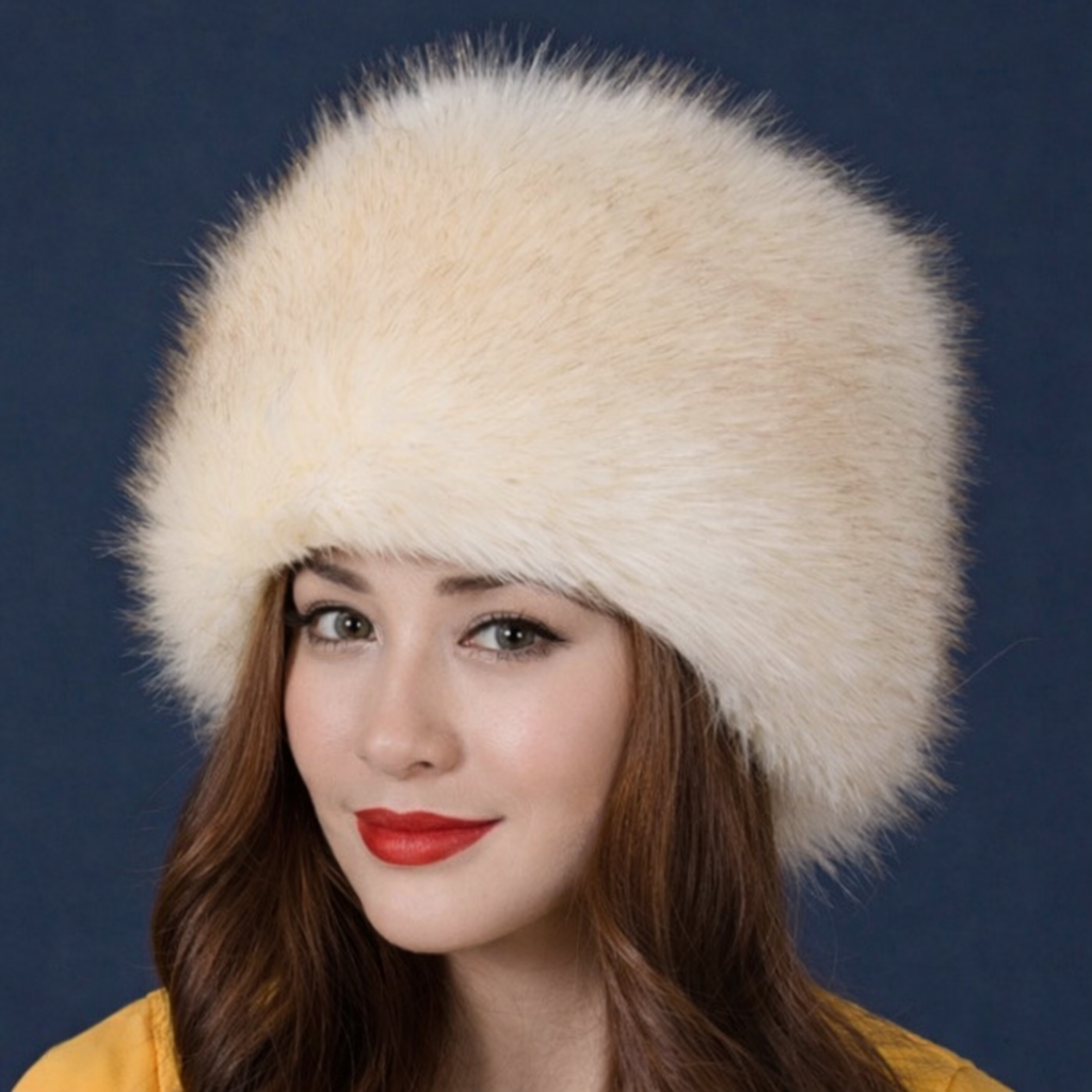 Colbacco Taya in ecopelliccia di alta qualità morbido e avvolgente