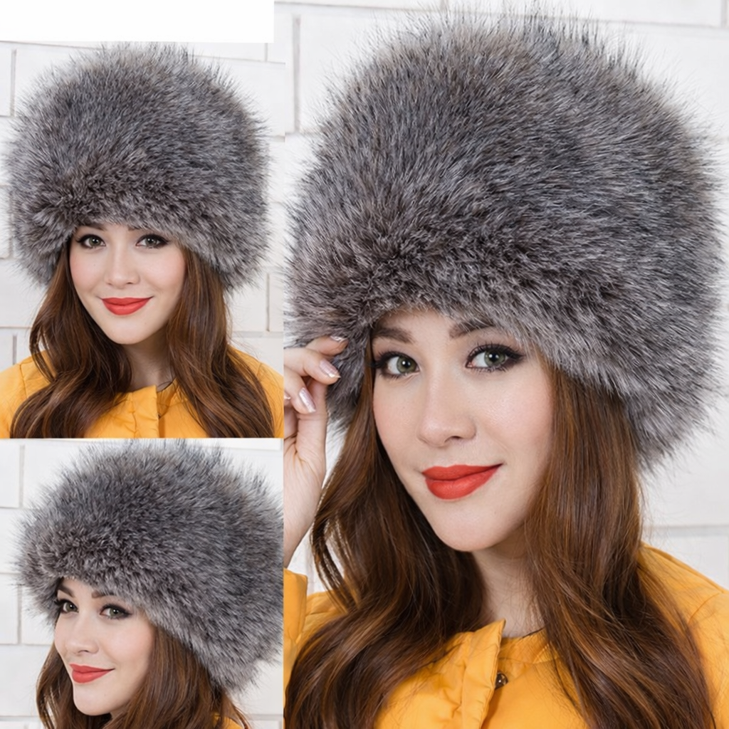 Colbacco Taya in ecopelliccia di alta qualità morbido e avvolgente