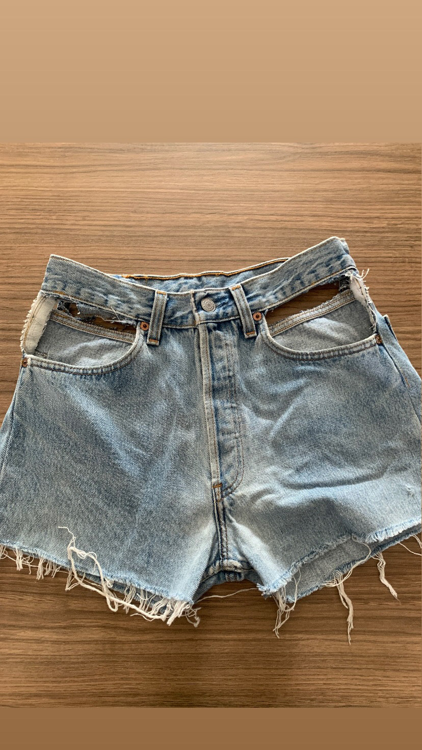 Shorts Levis 501 Vintage Cutout