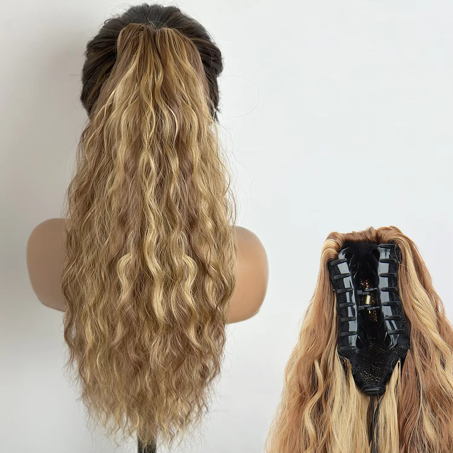 Coda Mollettone Riccia extension capelli voluminosi effetto naturale