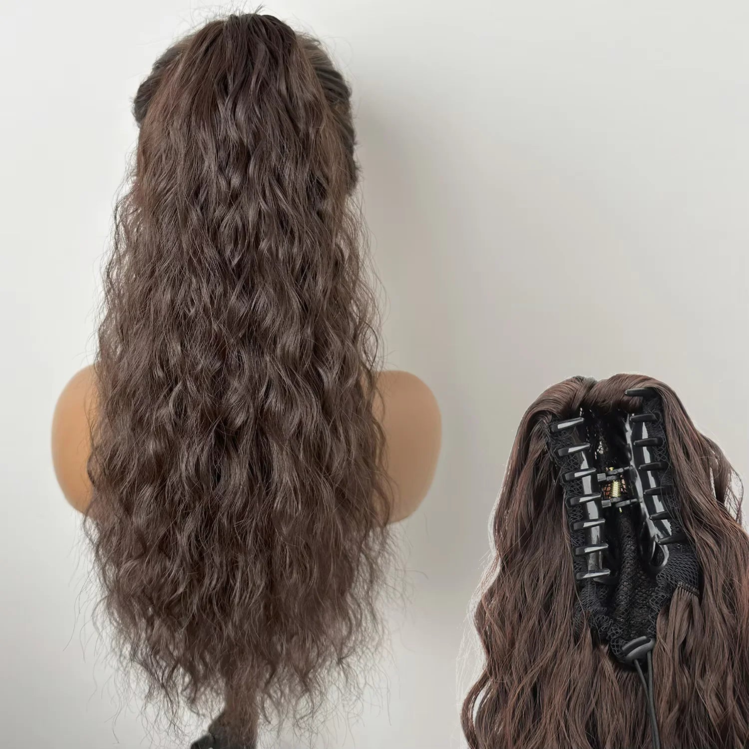 Coda Mollettone Riccia extension capelli voluminosi effetto naturale