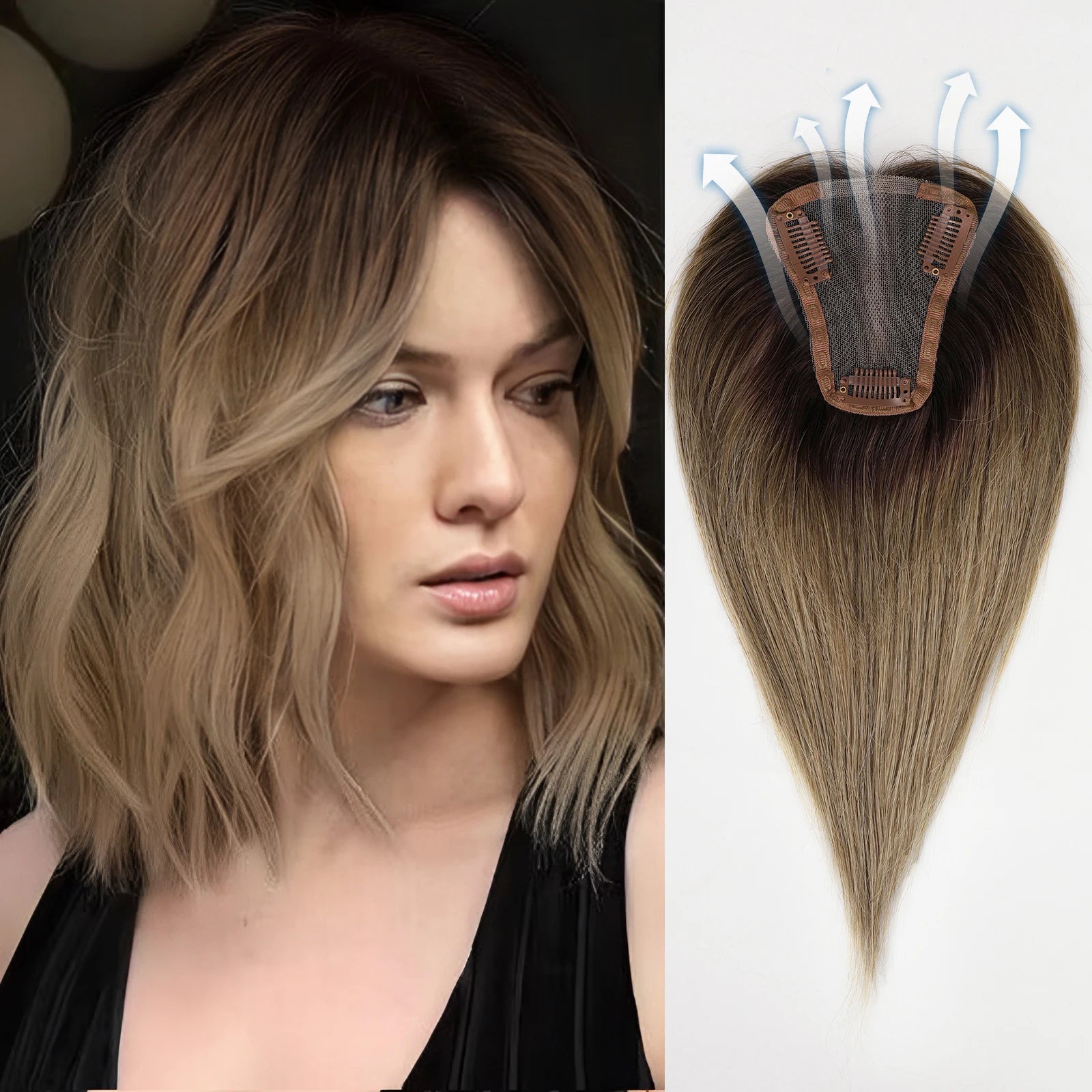 Taupe topper