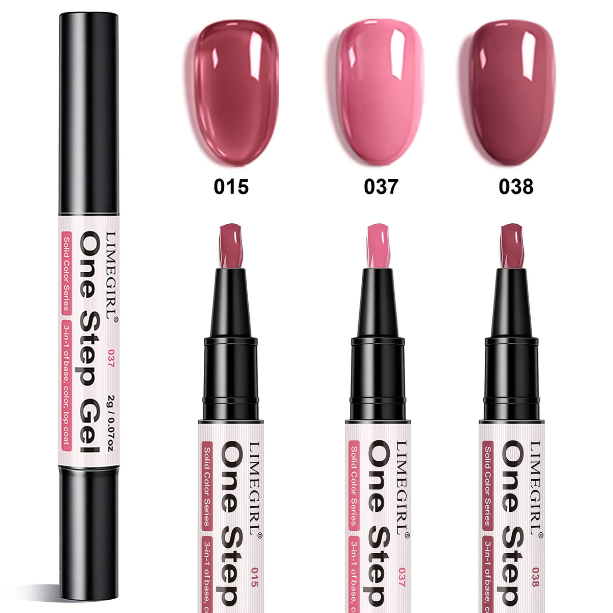 Gel nail polish pen Set of 3 pens Set 09 | Dream Shop