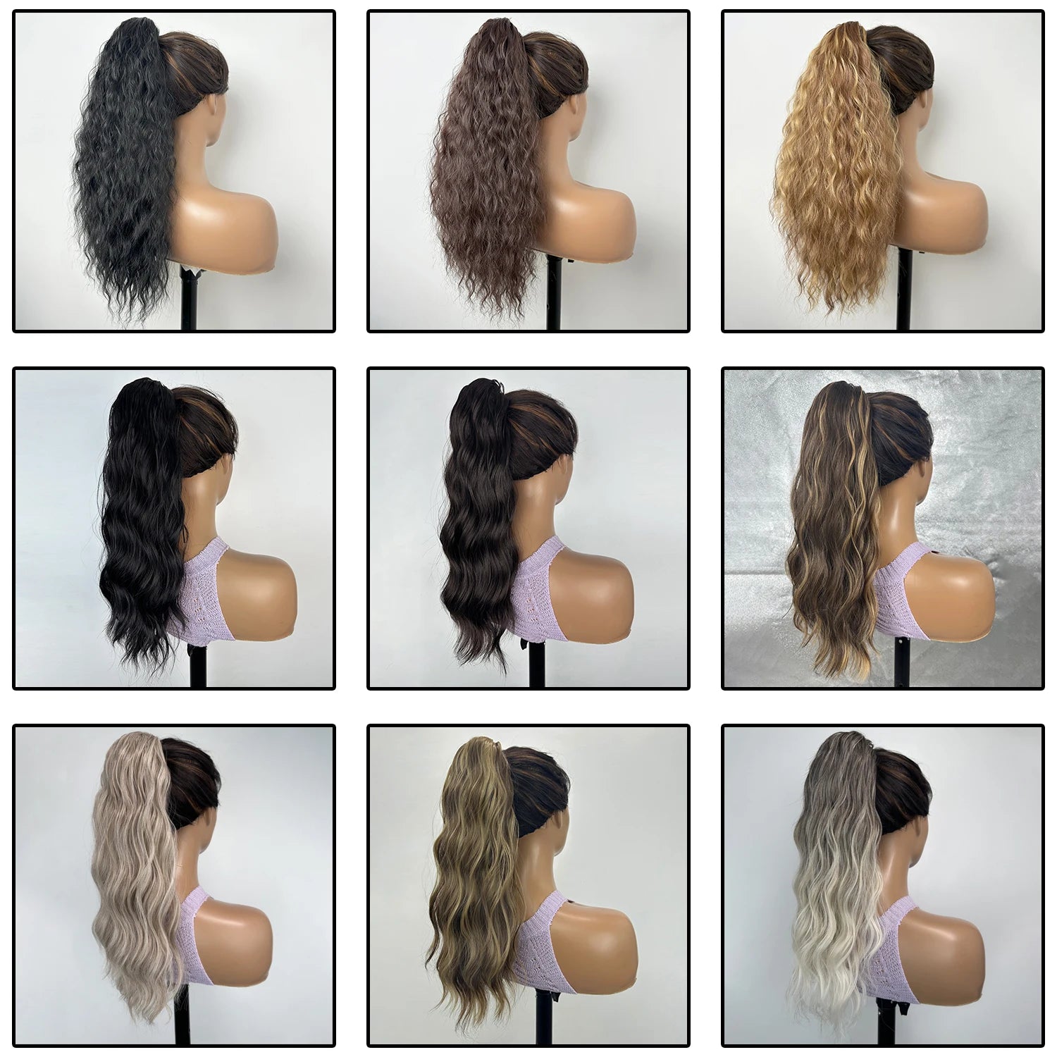 Coda Mollettone Riccia extension capelli voluminosi effetto naturale