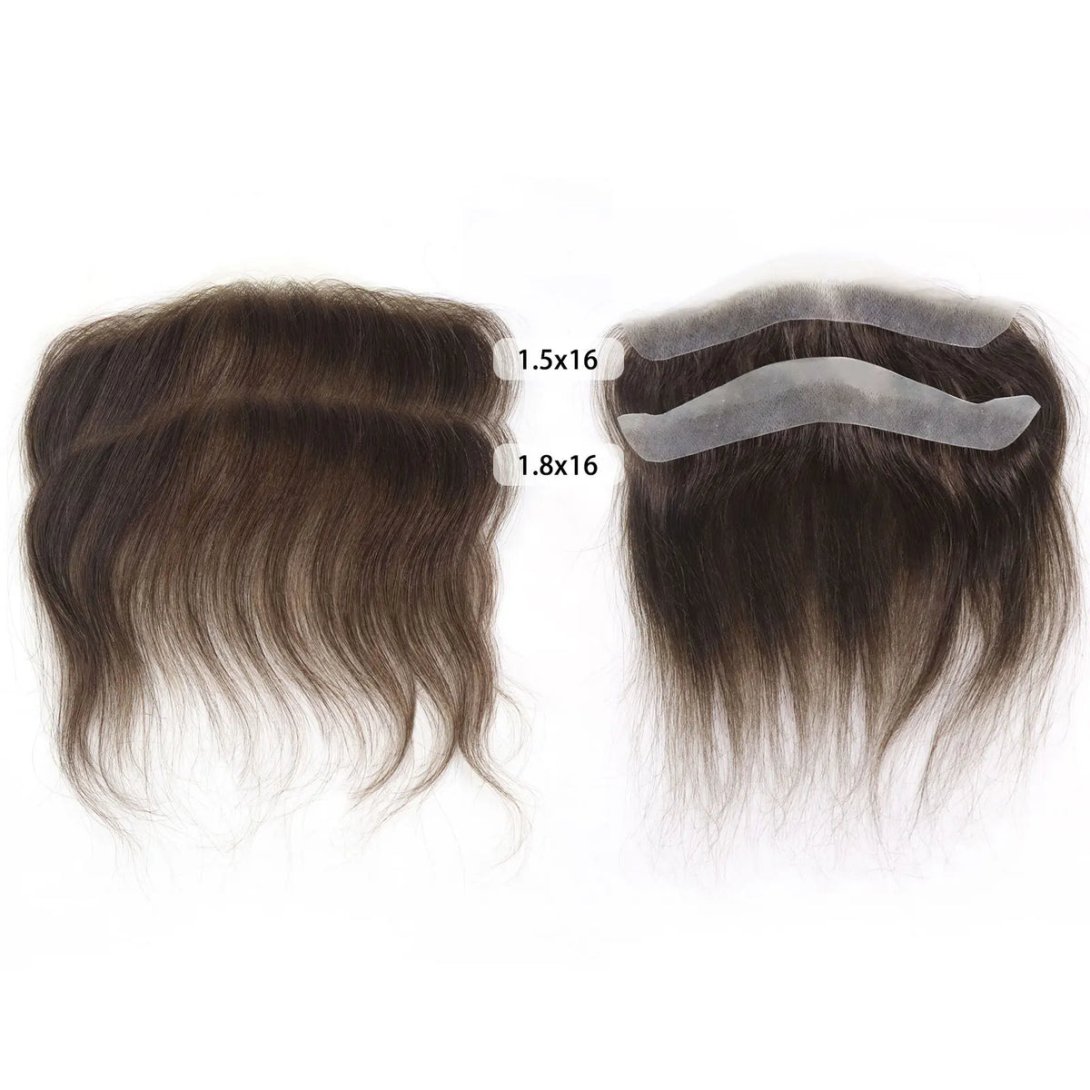 Tupé frontal hombre color 4 Castaño medio | Dream Shop