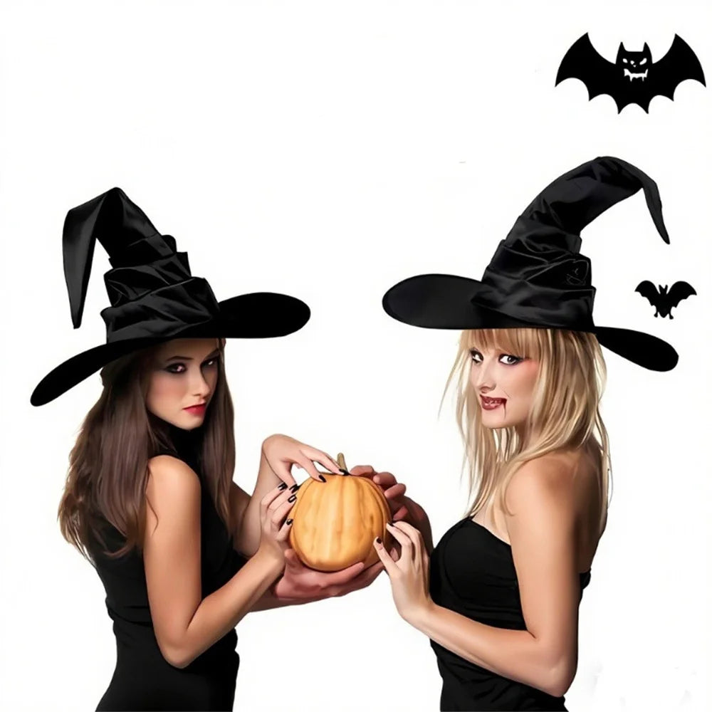 Cappelli da strega Halloween nero per feste — Dream Shop