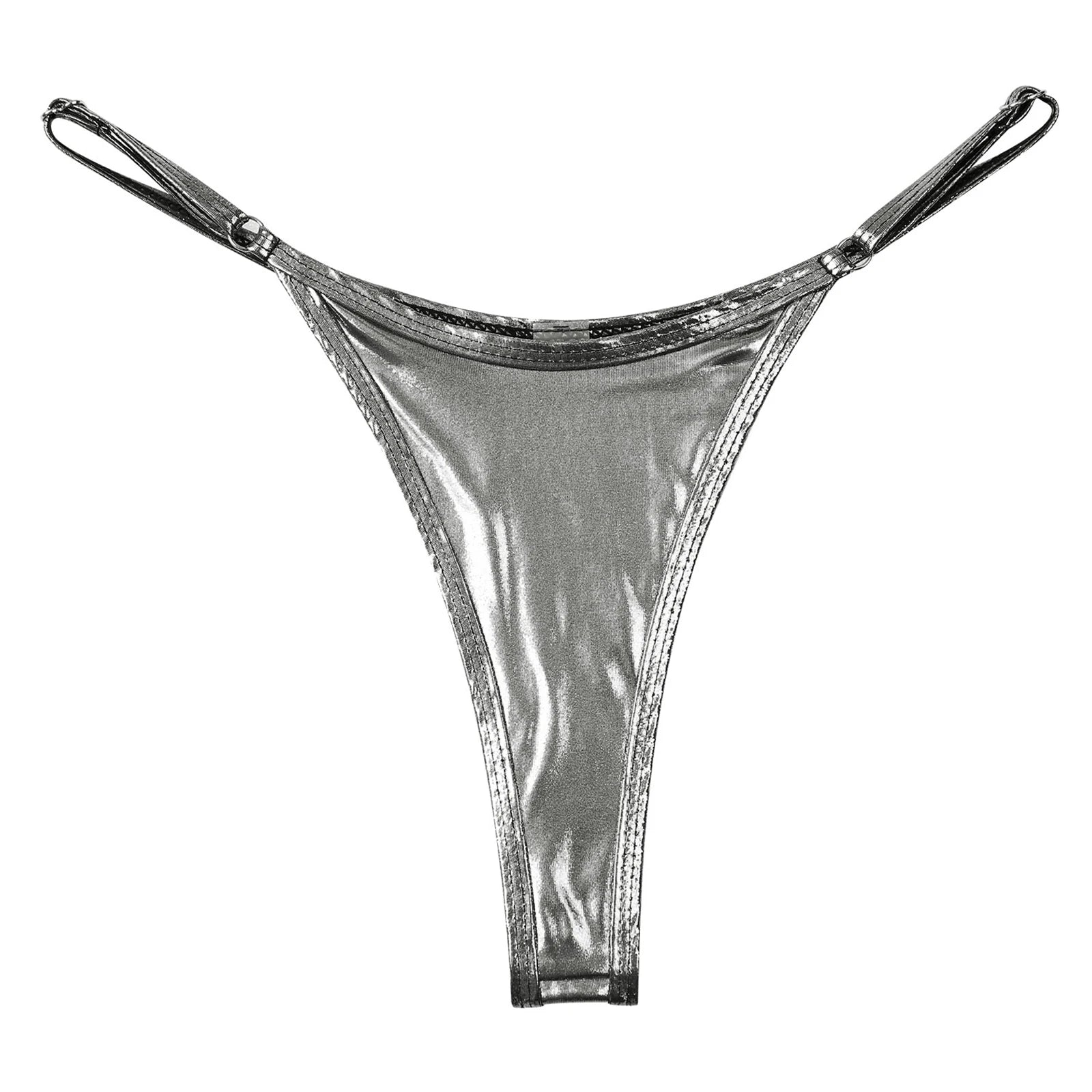 Slip micro bikini perizoma regolabile donna mare effetto minimal sexy