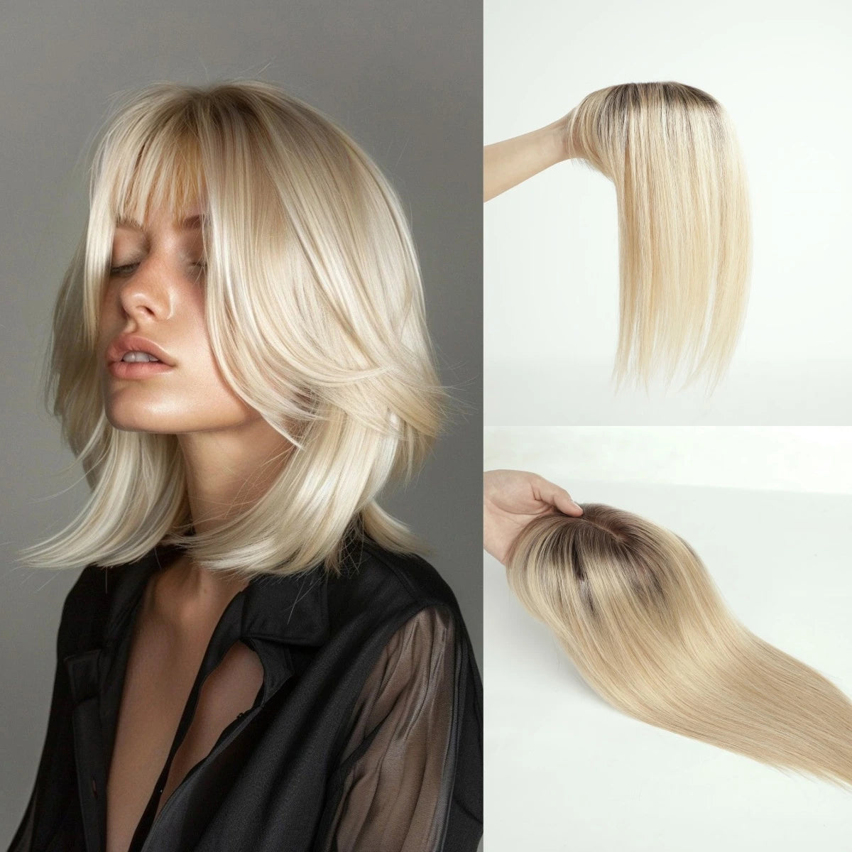 Taupe topper