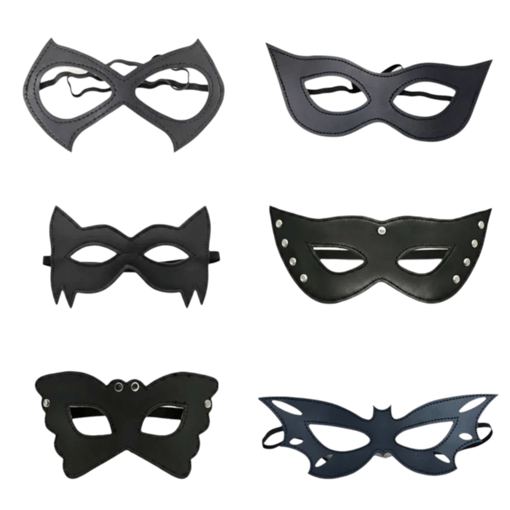 Maschera farfalla pelle PU per feste in maschera — Dream Shop
